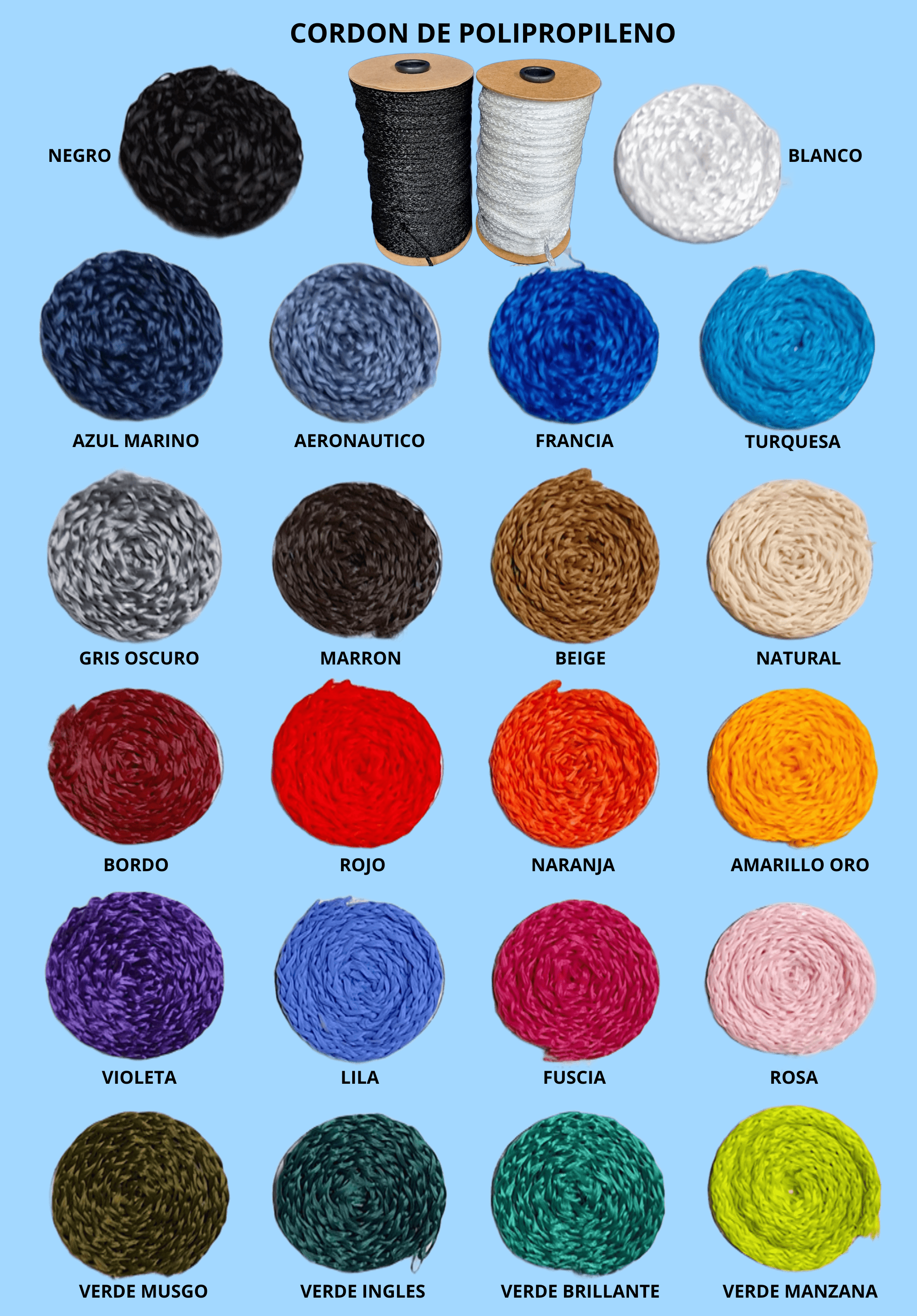 Cordón de Polipropileno